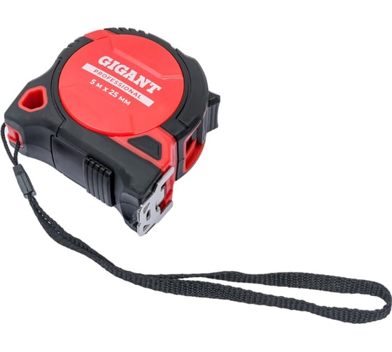 Рулетка Gigant Professional с магнитным зацепом 5м 25мм GPGW-11