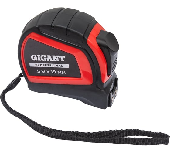 Рулетка Gigant Professional с автостопом 5м 19мм GPGW-02