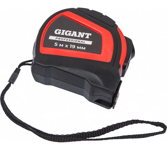 Рулетка Gigant Professional с автостопом 5м 19мм GPGW-02