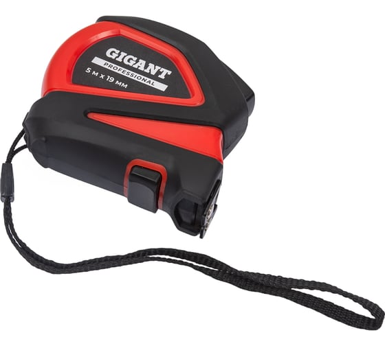 Рулетка Gigant Professional с автостопом 5м 19мм GPGW-07