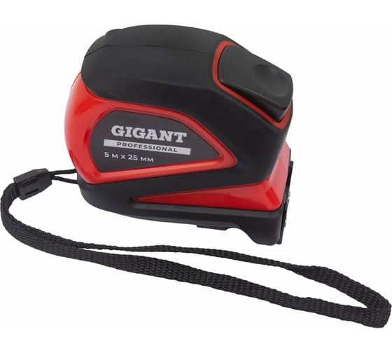 Рулетка Gigant Professional с автостопом 5м 25мм GPGW-08