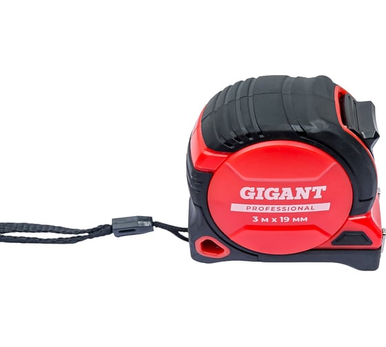 Рулетка Gigant Professional с магнитным зацепом 3м 19мм GPGW-10