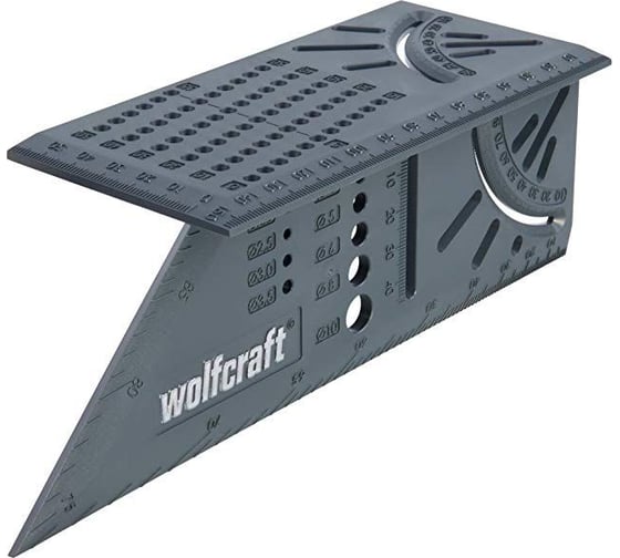 Разметочный угольник WOLFCRAFT 3D, многофункциональный 5208000 1