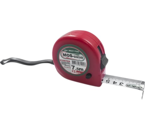 Рулетка МОS-DISTAR MS37 7,5м х 25 мм MS37-7525