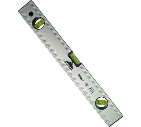 Алюминиевый уровень Vertextools 400мм 3033-400