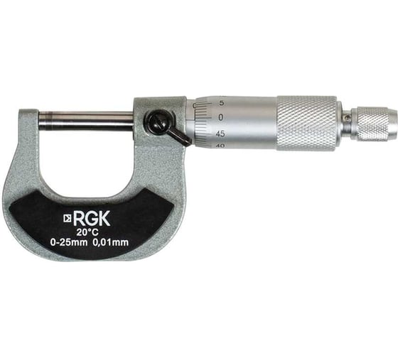 Микрометр RGK MCM-25 механический, с поверкой 755818