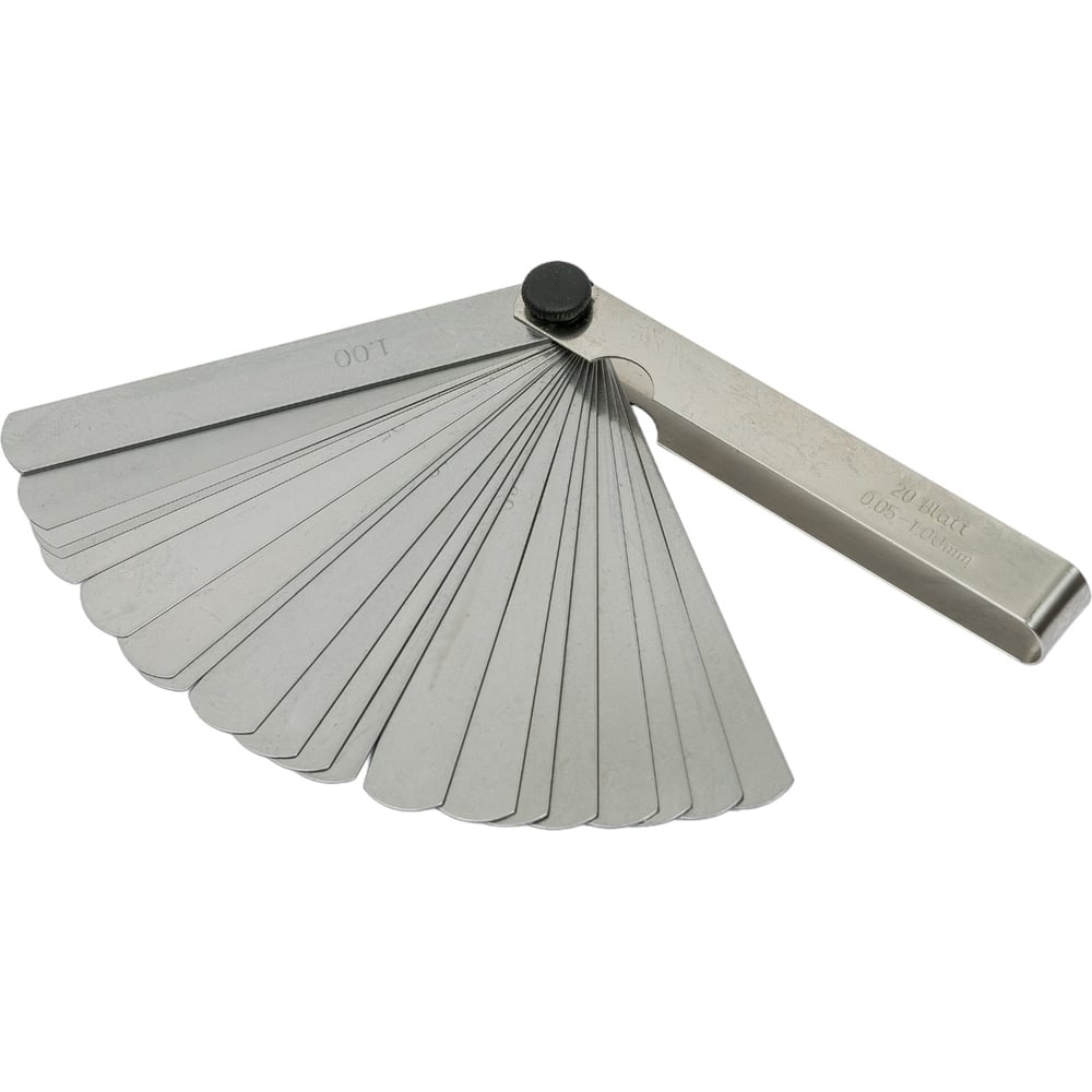 Щупы измерительные TOPAUTO набор №3+№4/100мм/20листов 0.05-1.0мм ...