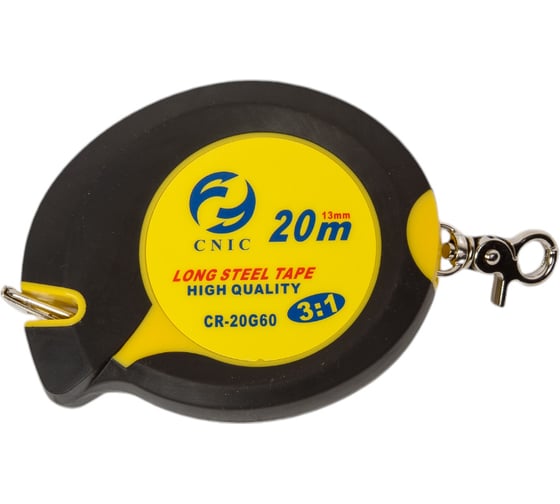 Рулетка CNIC CR-G60 20G60 20 метров, 13 мм, металлическая лента 74181