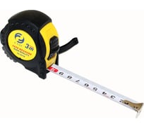 Рулетка CNIC CR-G57 3G57W 3 метра, 16 мм, с 2-мя фиксаторами, обрезиненная 74179