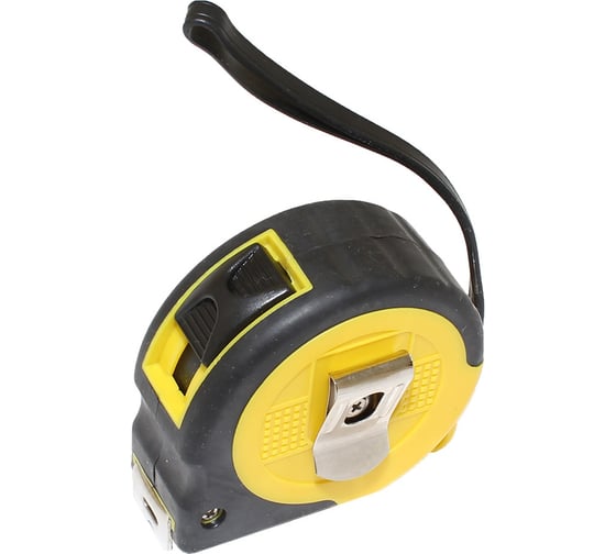 Рулетка CNIC CR-82 382W 3 метра, 16 мм, с фиксатором, обрезиненная 22549