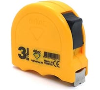 Рулетка DEKOR HASSAN 3мx16мм корпус из ударопрочного эргономичного пластика 294