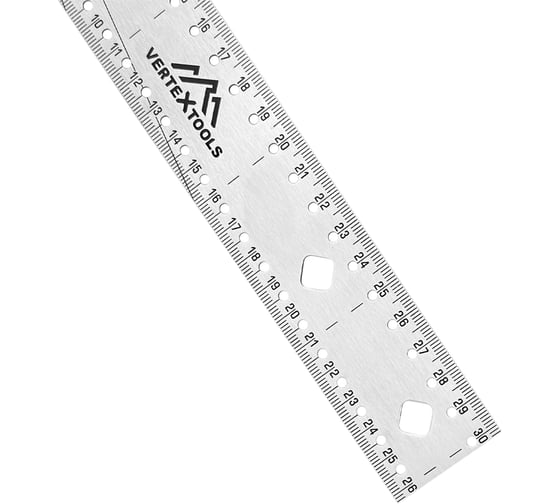 Угольник измерительный vertextools ultra-precise 300мм 3046-300
