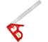 Линейка комбинированная vertextools PROFI для столярных работ 300мм, INOX+AL фрезерованный 3046-20 1