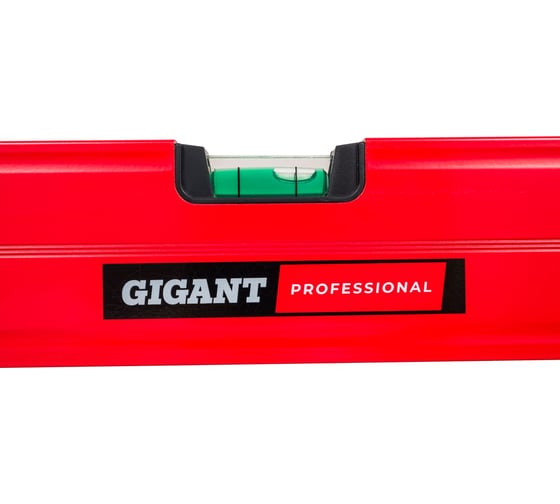 Алюминиевый фрезерованный магнитный уровень Gigant Professional 1000 мм 3 глазка GPGW-100-1