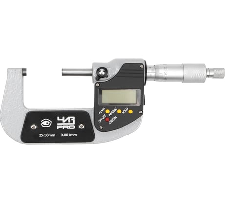 Микрометр ЧИЗ МКЦ-50 0.001, электронный, 4-кн. PRO 423461