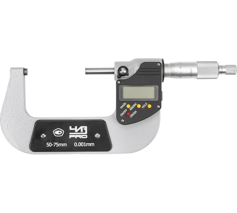 Микрометр ЧИЗ МКЦ-75 0.001, электронный, 4-кн. PRO 423462