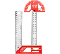 Набор угольников vertextools PROFI для столярных работ, 2 предмета, линейка разметочная + угольник 3046-10