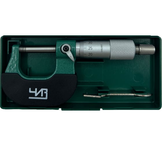 Микрометр ЧИЗ МК-25 0.01, с поверкой (ГРСИ №50593-12) 011753