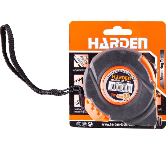 Измерительная рулетка HARDEN 5мх25 мм. 580008