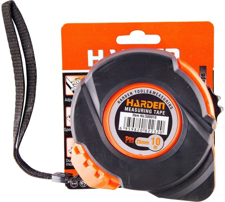 Измерительная рулетка HARDEN, 10мх25 мм. 580010