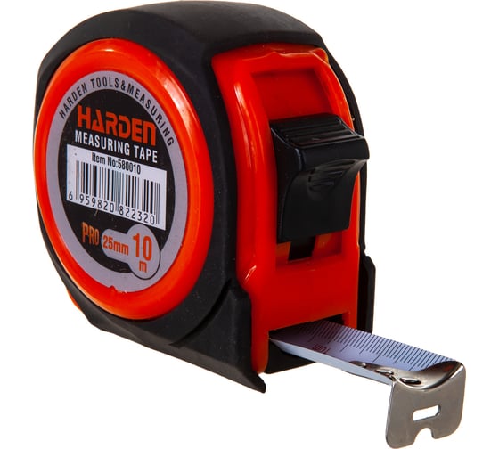 Измерительная рулетка HARDEN, 10мх25 мм. 580010