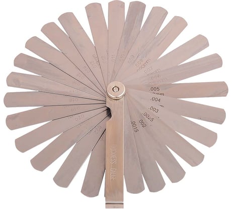 Набор щупов AV Steel прямые, 0.04-0.63мм AV-921125