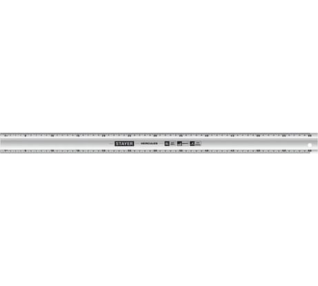Алюминиевая линейка STAYER 0.6 м 34383-60