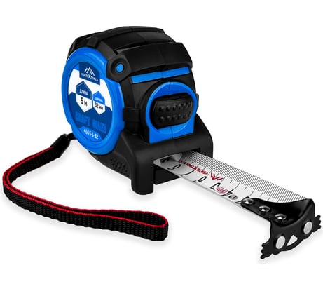 Рулетка vertextools CRAFT "GIANT" магнитная автостоп нейлон 5x32мм 4045-5-32