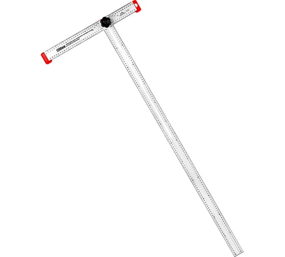 Линейка vertextools Т-образная PROFI 120см подвижная, для разметки ГКП 3046-14 1