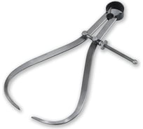 Кронциркуль Shinwa наружный изогнутый пружинный 200мм М00021665