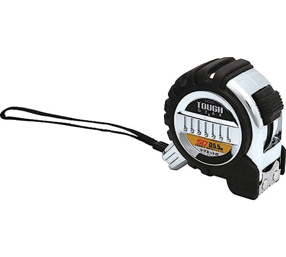 Измерительная рулетка Shinwa Tough Gear SD 5.5 м, 25 мм, с петлёй М00007793