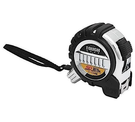 Измерительная рулетка Shinwa Tough Gear SD 7.5 м, 25 мм, с петлёй М00007794