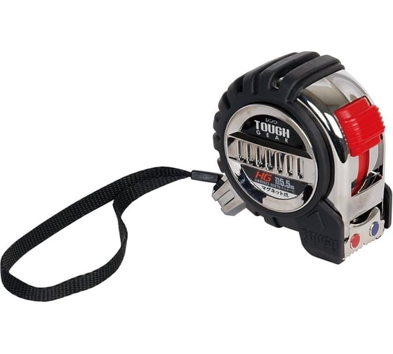 Измерительная рулетка Shinwa Tough Gear HG 5.5 м, 25 мм, с магнитным зацепом, с петлёй М00021643