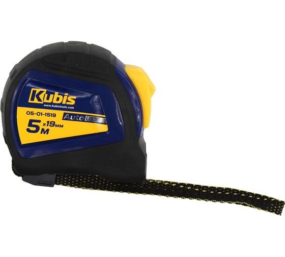 Рулетка измерительная KUBIS 5 м19 мм AutoLock 05-01-1519