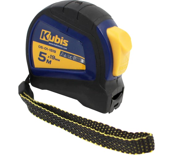 Рулетка измерительная KUBIS 5 м19 мм AutoLock 05-01-1519