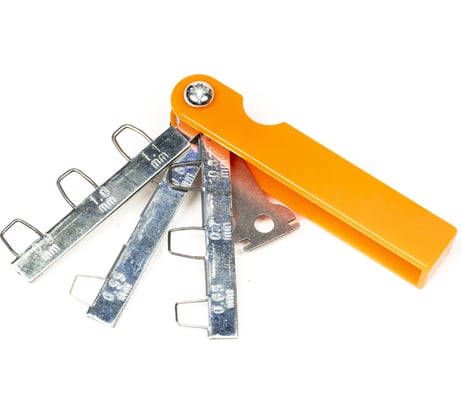 Щупы для свечей зажигания TopAuto набор 8шт, 0,55 - 1,10мм, пластик, блистер ИЩ38 - П