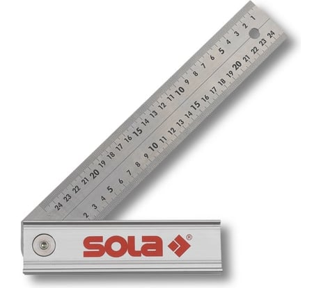 Складной угольник SOLA Quattro 300х170 мм 56017001