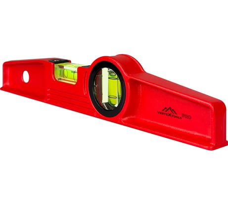 Уровень литой vertextools PROFI "BERG" магнитный 25см, точность 0,5 мм 3046-11