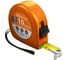 Рулетка, длина 10 м, стальная лента, ширина 25 мм, пластиковый корпус, TDM ELECTRIC "Гранит" SQ1018-0104 1