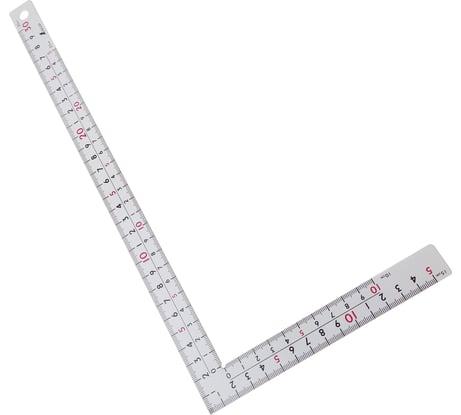 Плоский угольник Shinwa 300 х150мм М00013225