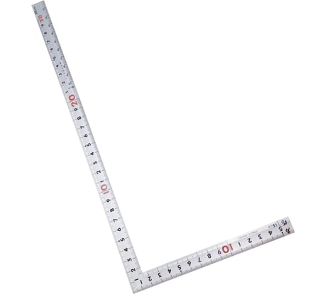 Плоский угольник Shinwa 300 х 150 мм, фигурный профиль М00013221