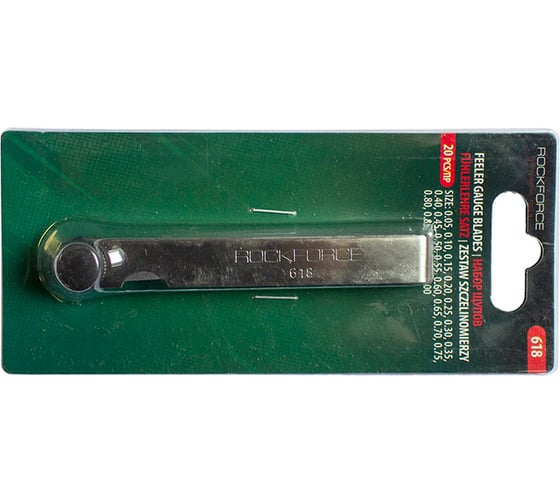 Набор щупов 20 предметов ROCKFORCE RF-618  RF-618(2583)