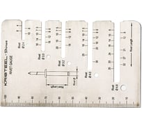 Линейка Shinwa Kristeel Rivet Gauge М00005718
