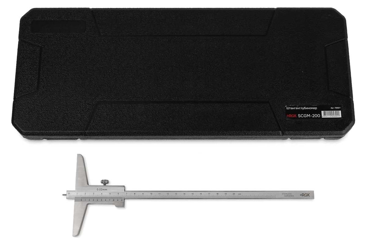 Штангенглубиномер RGK SCGM-200 756921 - выгодная цена, отзывы ...