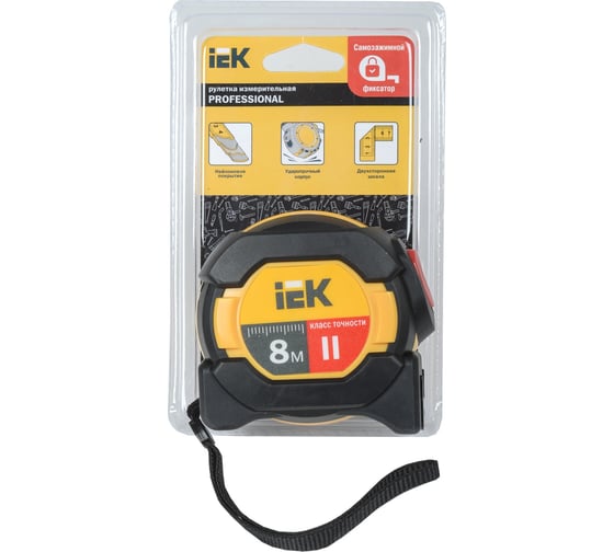 Измерительная рулетка IEK PROFESSIONAL 8м TIR10-3-008