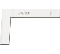 Угольник Unior плоский, оцинкованный, 125x85x5мм, точность: ± 0,0285 0,5 мм/м 3838909107400