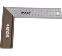 Угольник столярный SOLA алюминий SRB 200 200x145 мм 56012001