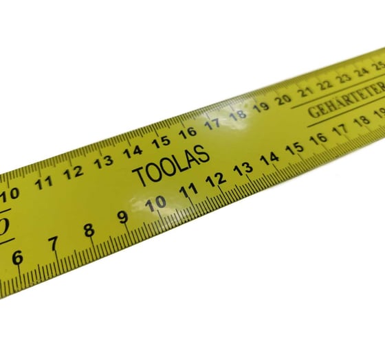 Угольник столярный TOOLAS желтый, 300 мм 00003413