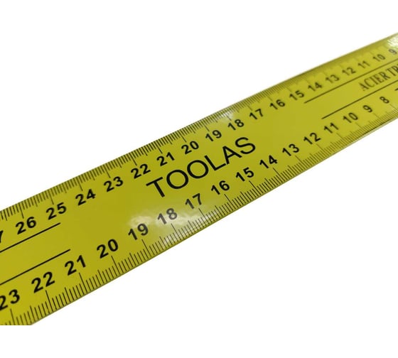 Угольник столярный TOOLAS желтый, 400 мм 00003415