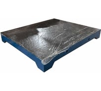 Поверочная и разметочная чугунная плита TLX 400x400 мм, шаброванная, класс точности 1 66074